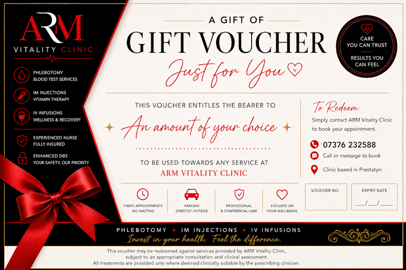 ARM Vitality Gift Voucher